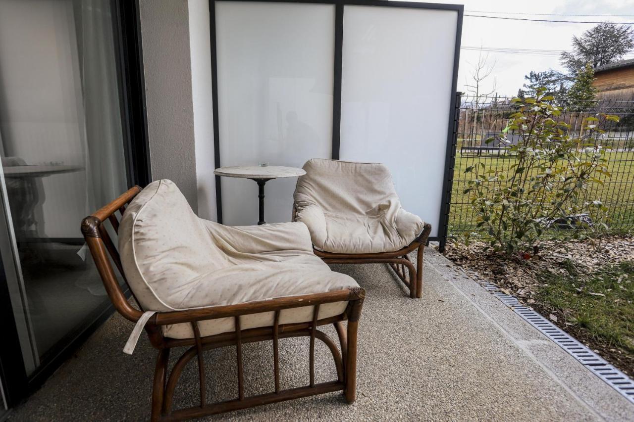 Le Jardin De Boubioz Apartment Sevrier Bagian luar foto