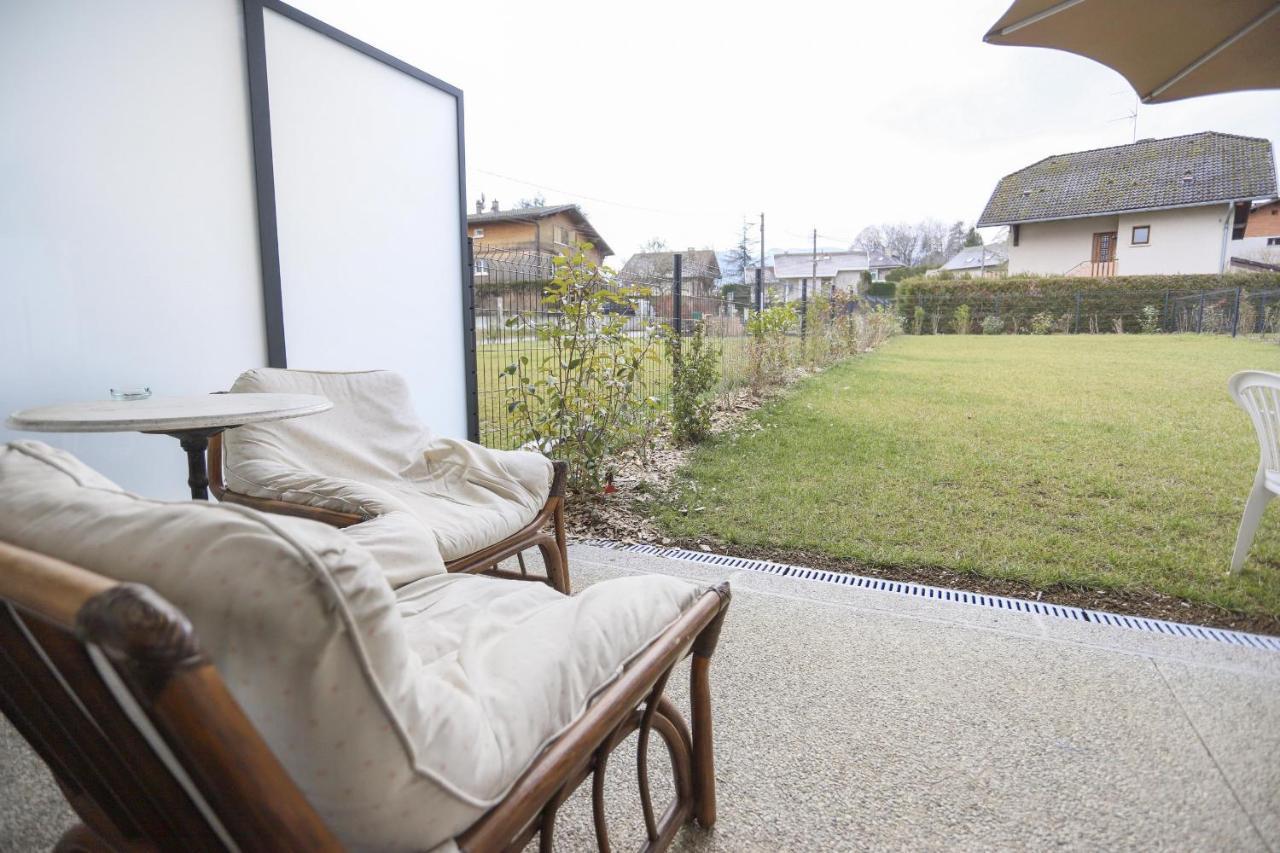 Le Jardin De Boubioz Apartment Sevrier Bagian luar foto