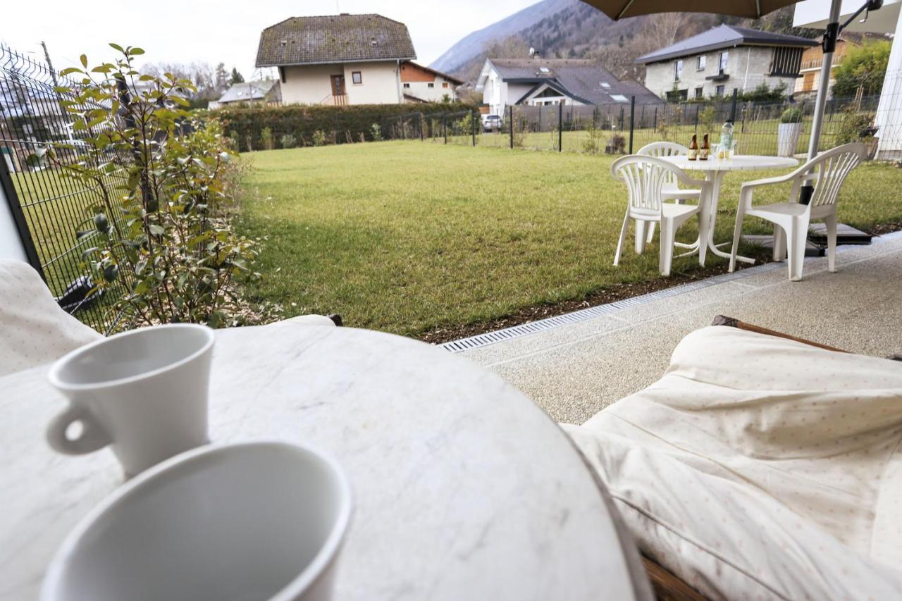 Le Jardin De Boubioz Apartment Sevrier Bagian luar foto
